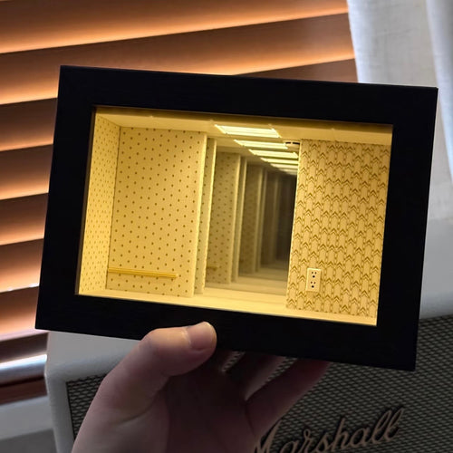 Backrooms Level 0 Mirror Shadow Box