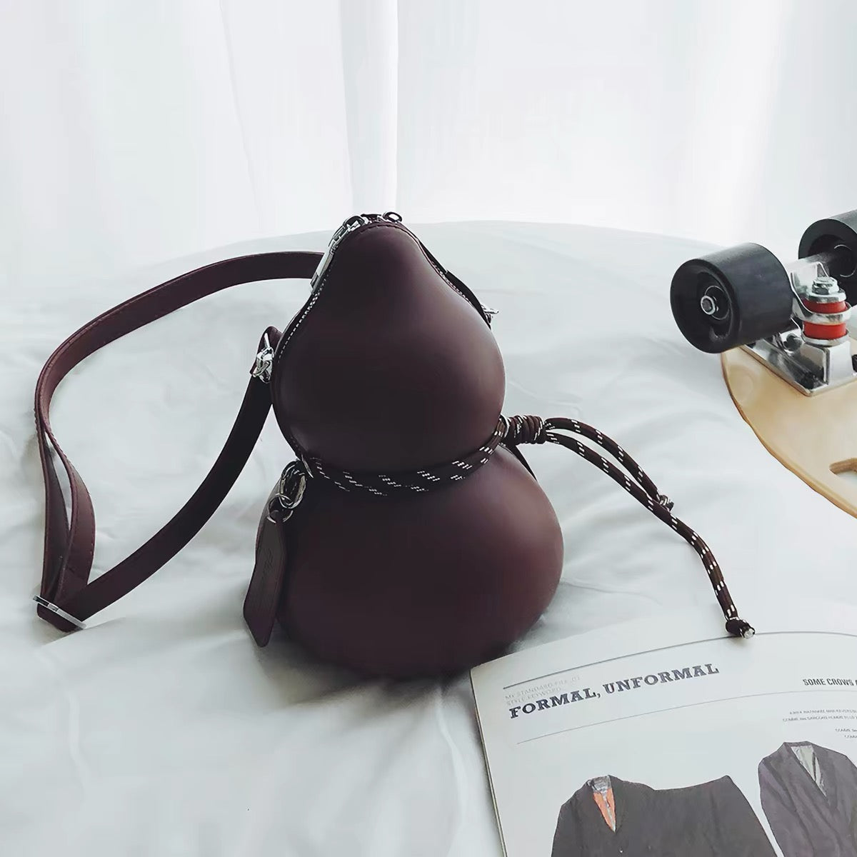 Gourd Crossbody Bag