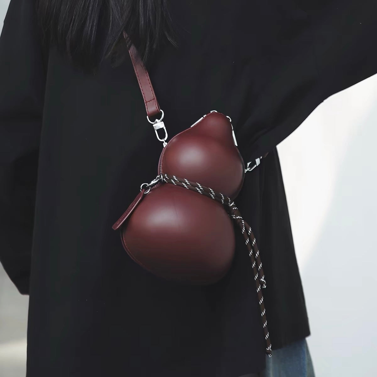 Gourd Crossbody Bag