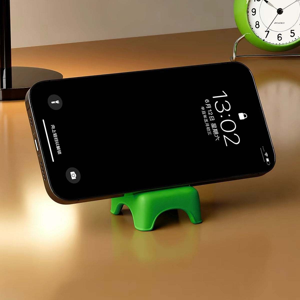 Smirk Stool Phone Stand