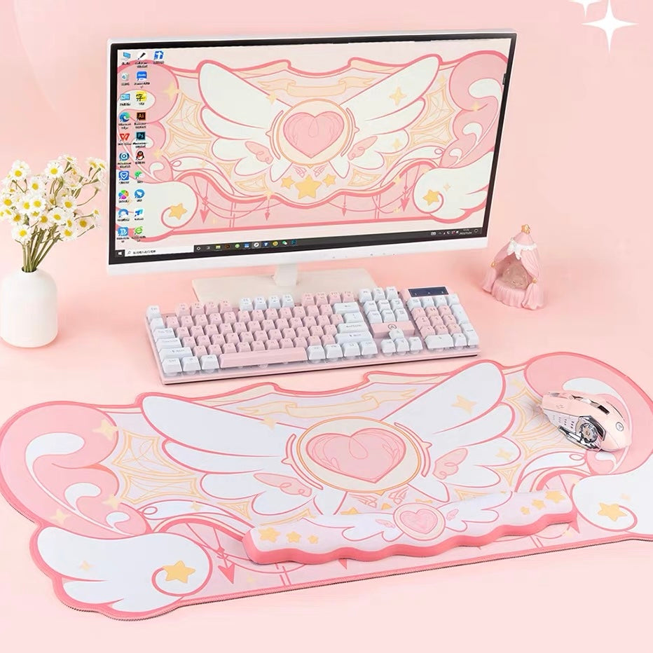 Star Wishes Desk Mat & Rest Set