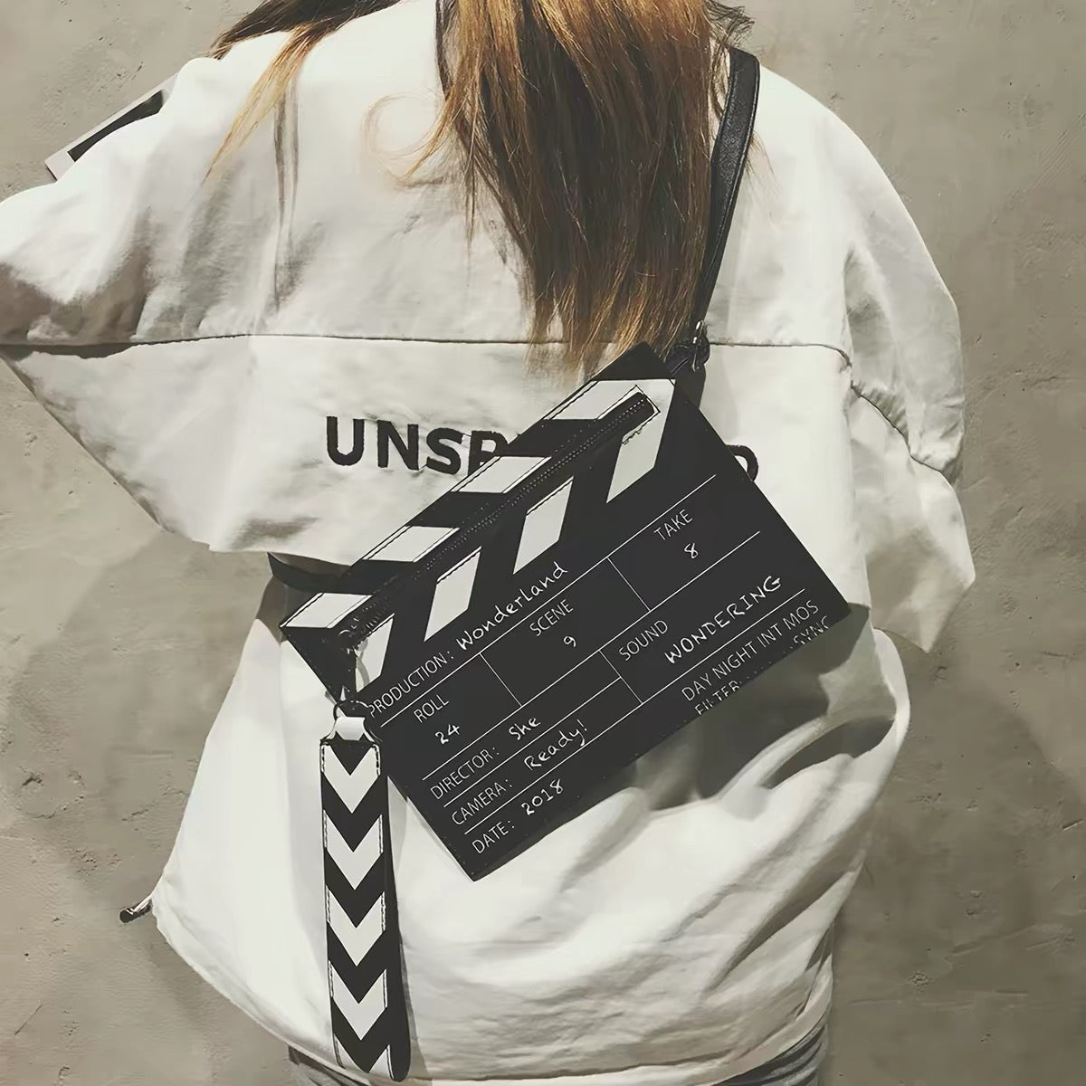 Clapboard Crossbody Bag