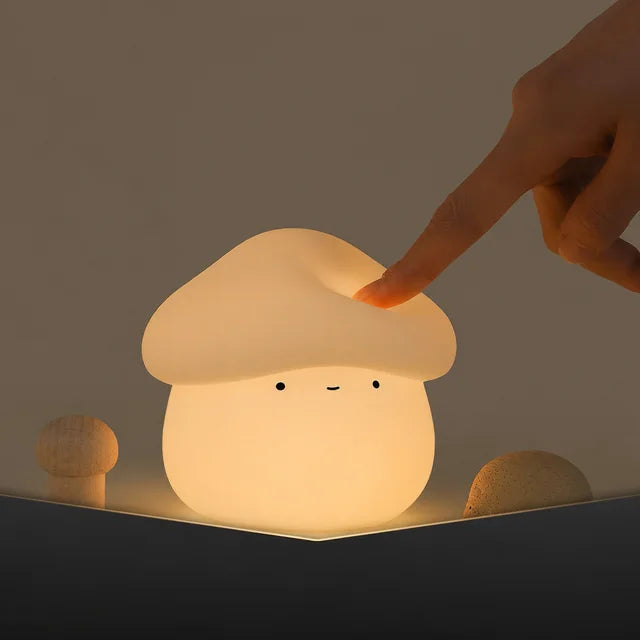 Cute Mushroom Night Light Lamp