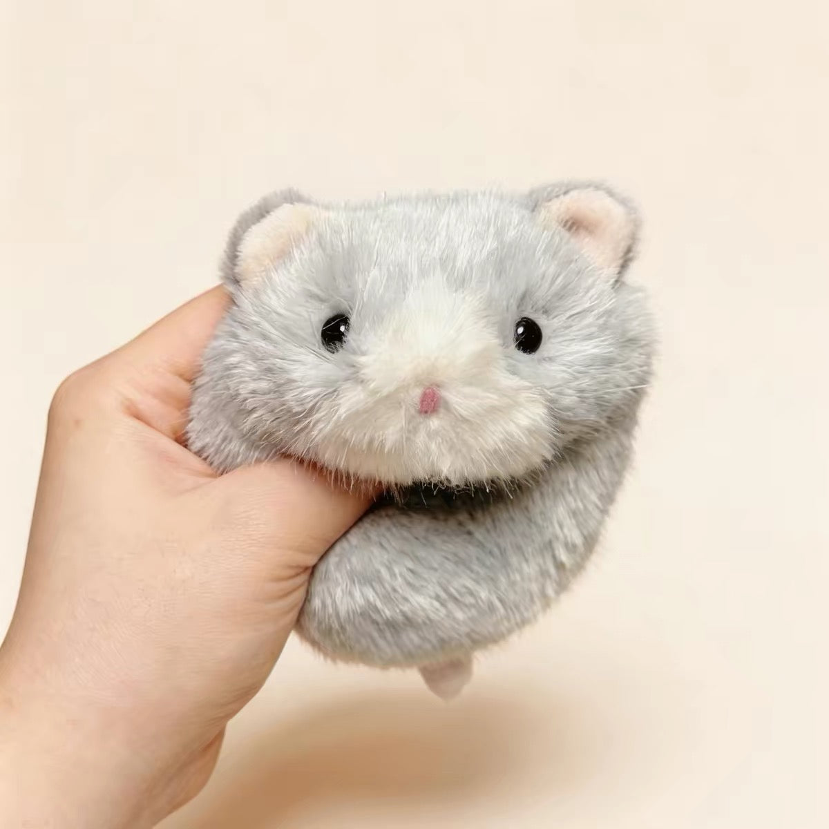 Hamster Plush Keychain