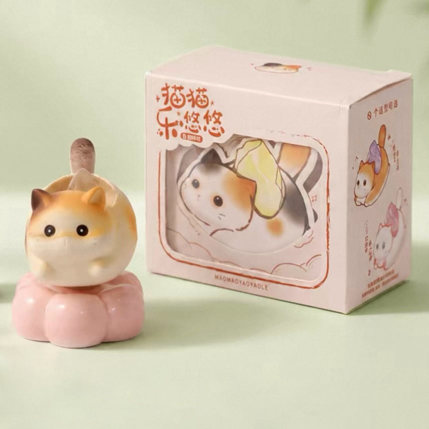 Sakura Cat Aroma Stone Diffuser