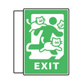 ITUDIO Safety Exit Light Fridge Magnet