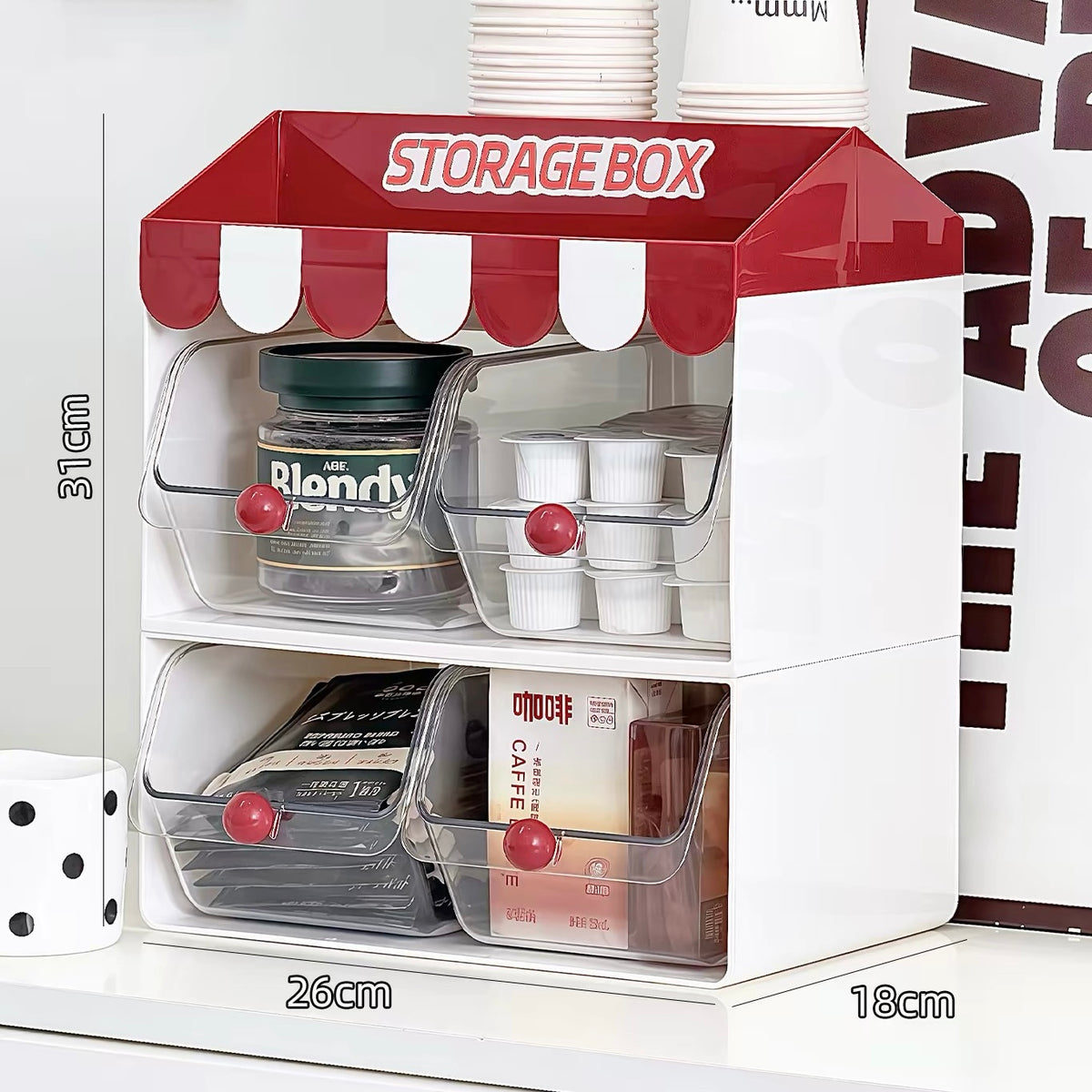 Cafe Style Storage Box