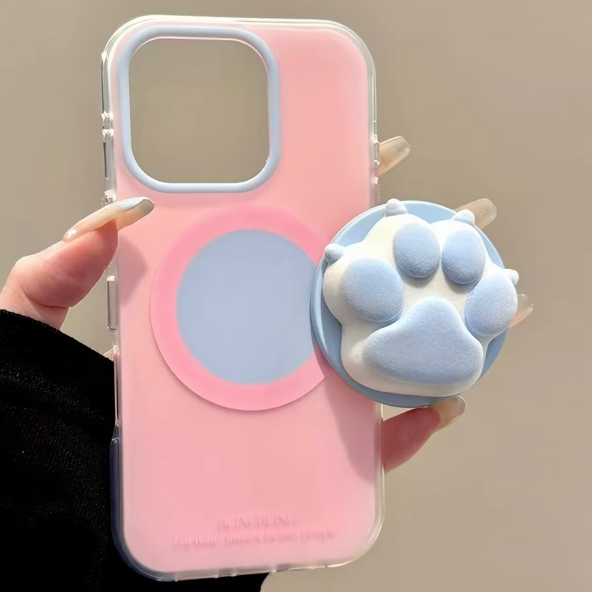 Pastel Cat Paw Magnetic Phone Grip