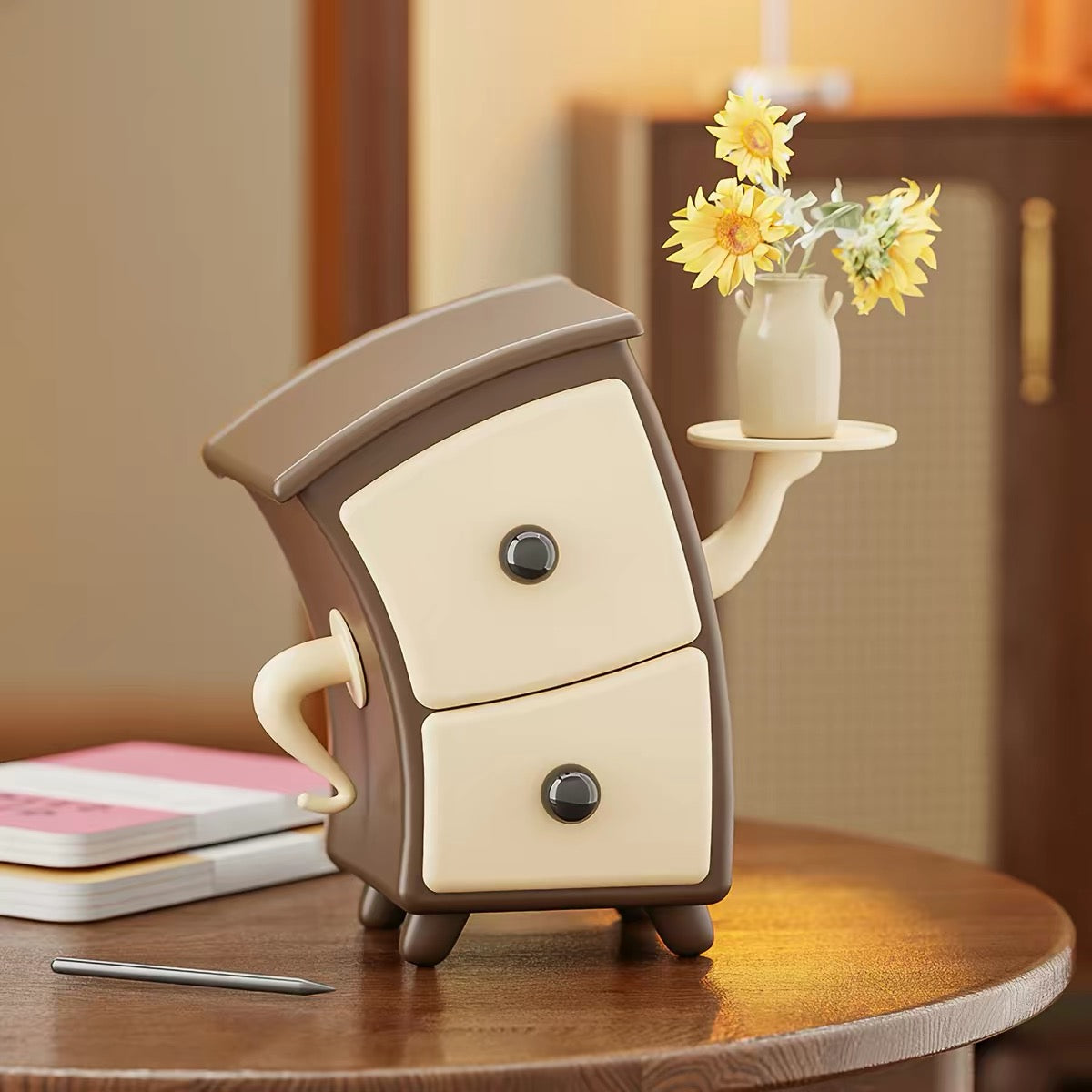 Whimsical Drawers Desk Tidy