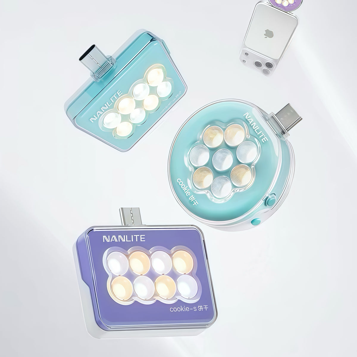 NanLite Cookie Dual-Sided Mini LED Light