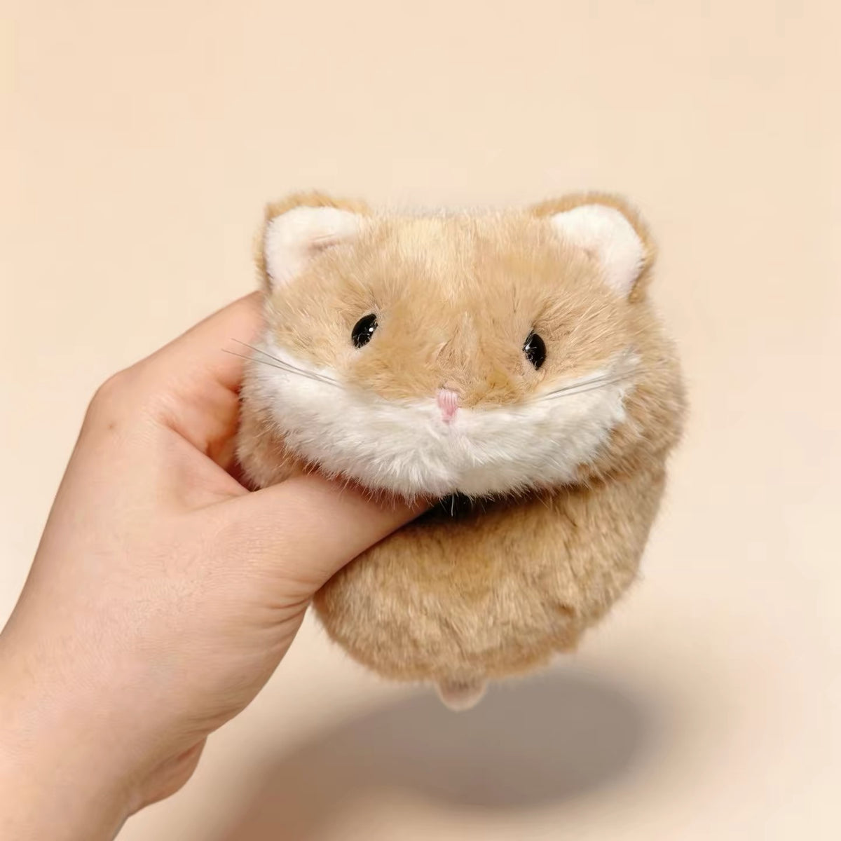 Hamster Plush Keychain