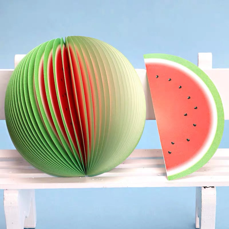 3D Fruit Sticky Notes