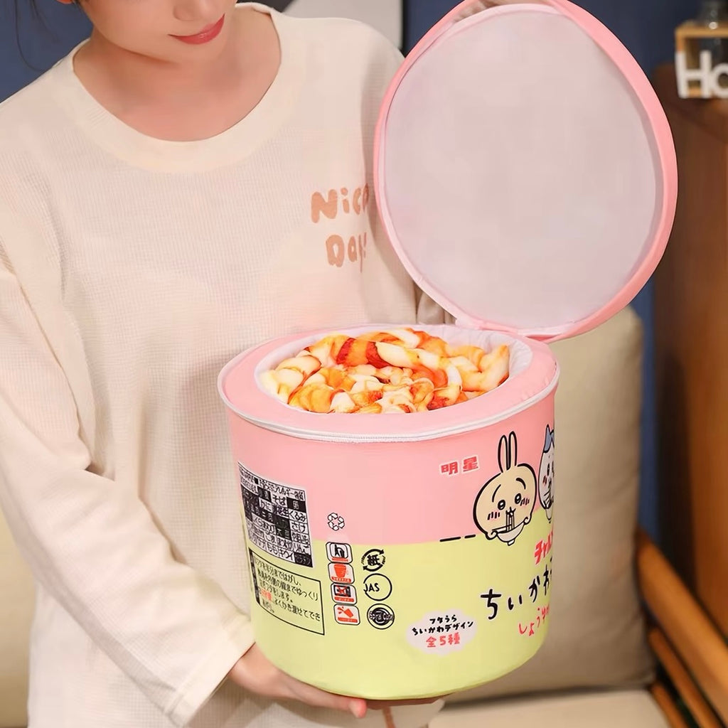 Cup Noodle Pillow & Blanket Set