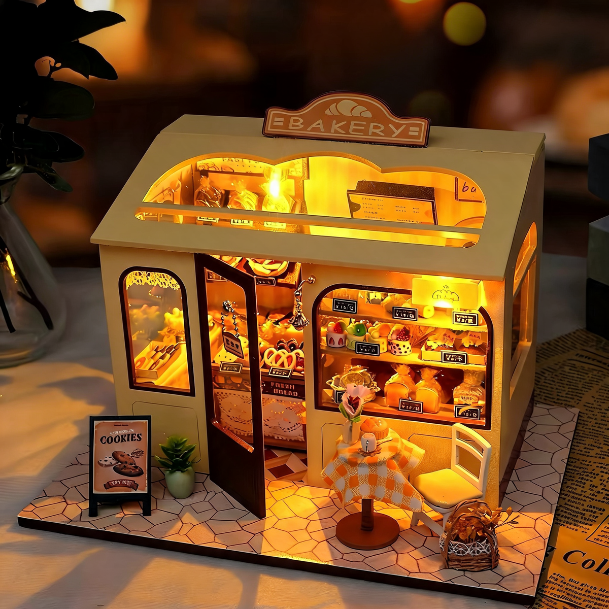 Mini Shop Storefront DIY Diorama Kit