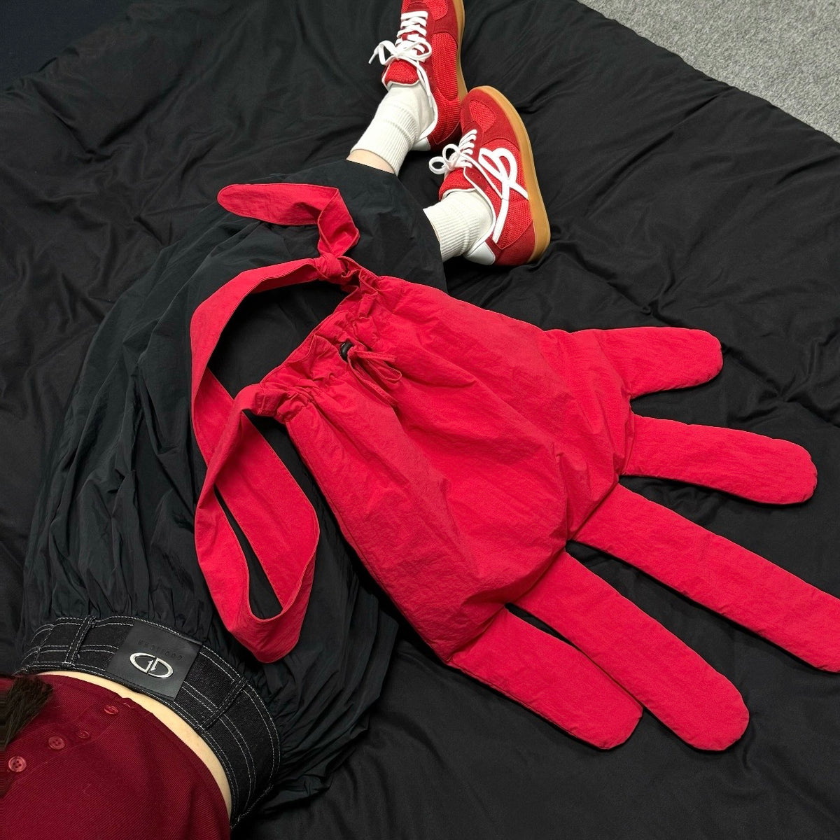 Giant Hand Glove Tote Bag