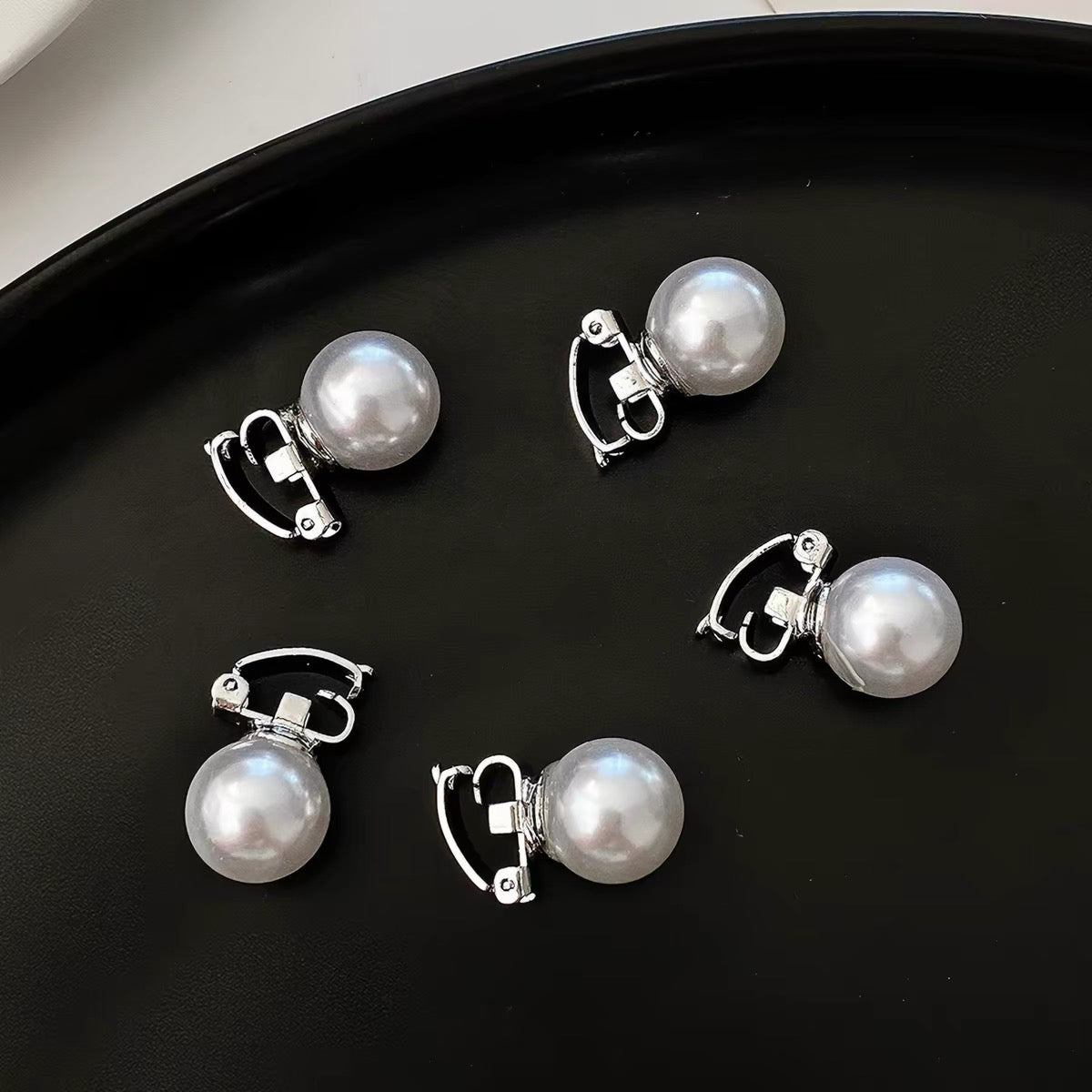 Mini Pearl Hair Clips