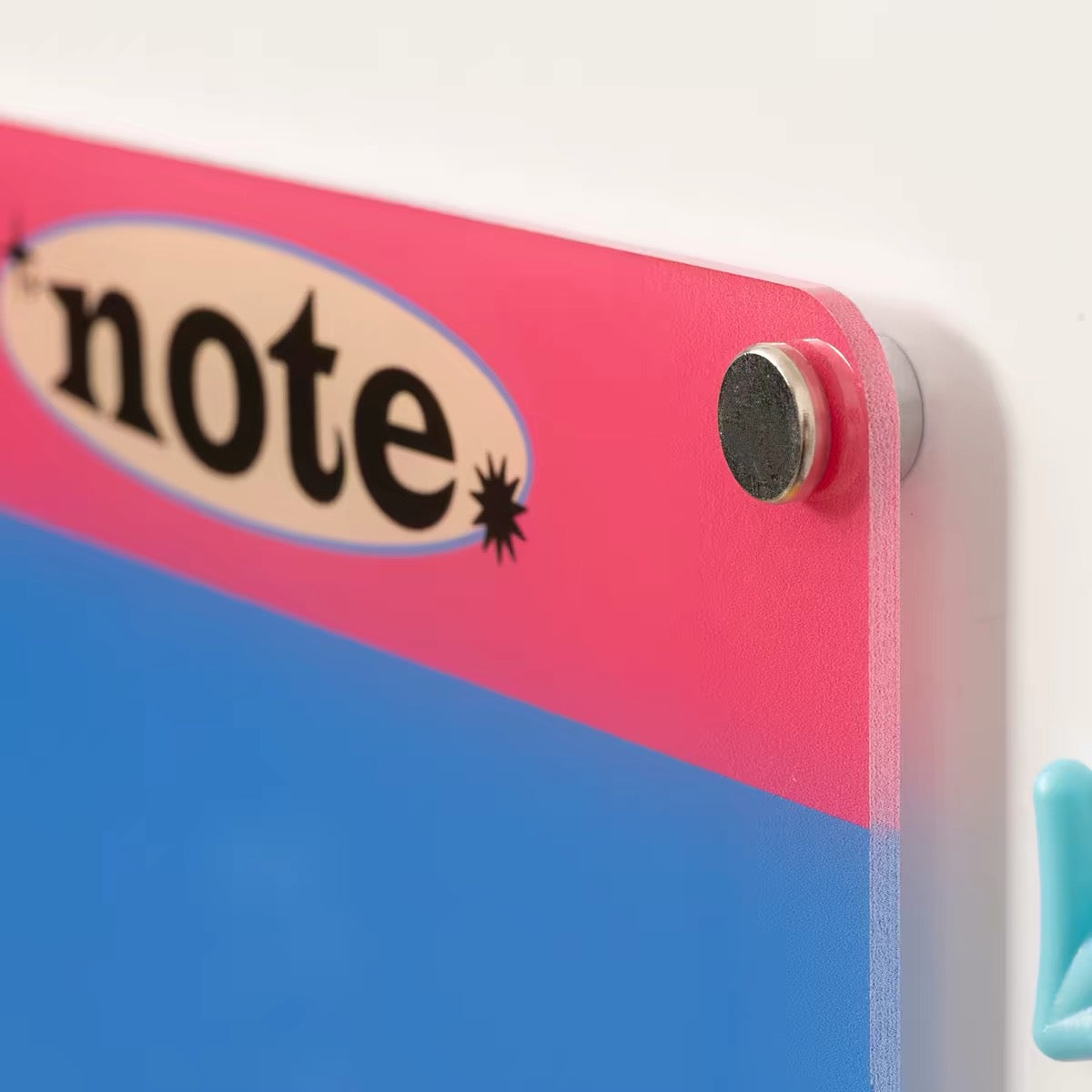 Memo Board & Pen Holder Set Fridge Magnet