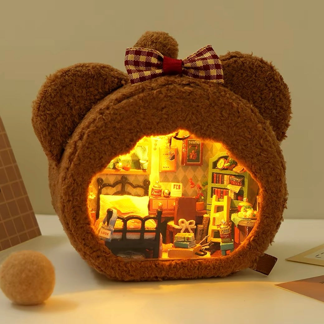 Mini Plush House DIY Diorama Kit