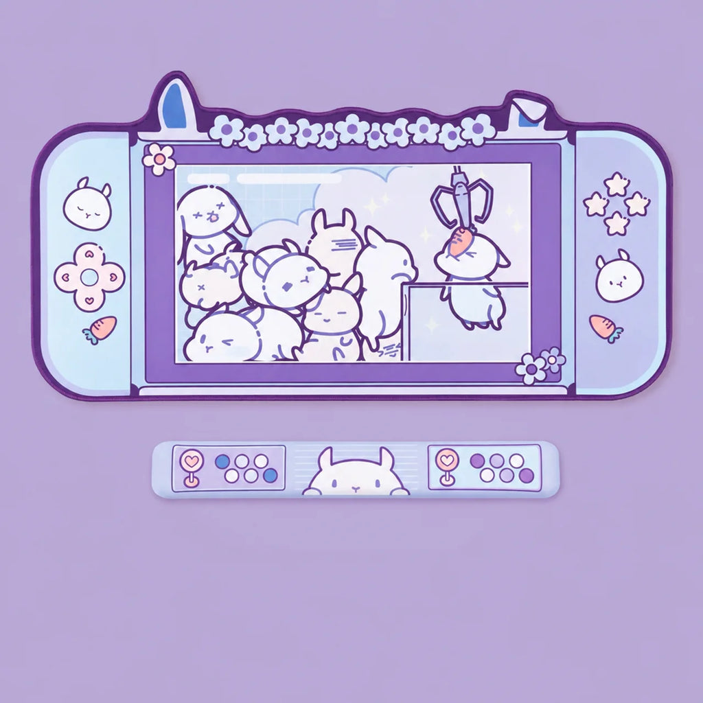 Bunny Console Desk Mat & Rest Set