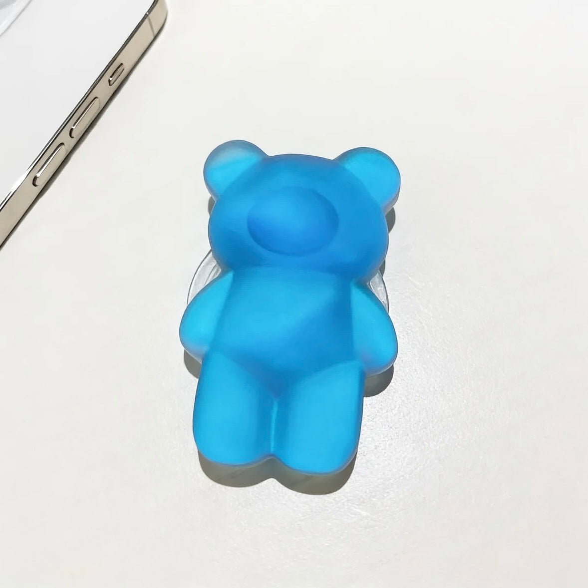 Iridescent Gummy Bear Phone Grip