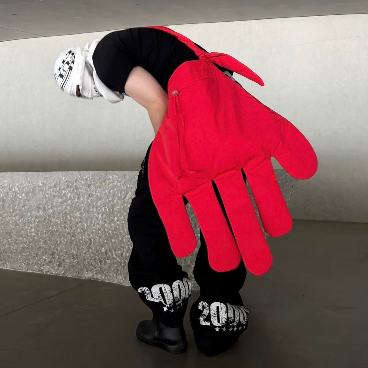 Giant Hand Glove Tote Bag