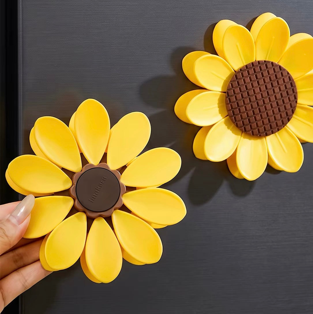 Sunflower Sealing Clips Fridge Magnet