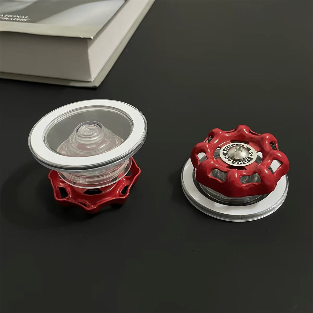 Steampunk Valve Magnetic Phone Grip