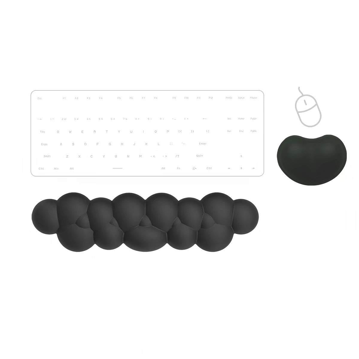 Comfy Cloud Wrist Rest Set
