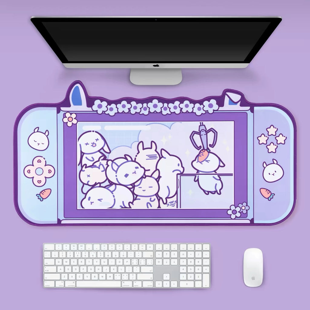 Bunny Console Desk Mat & Rest Set