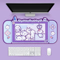 Bunny Console Desk Mat & Rest Set