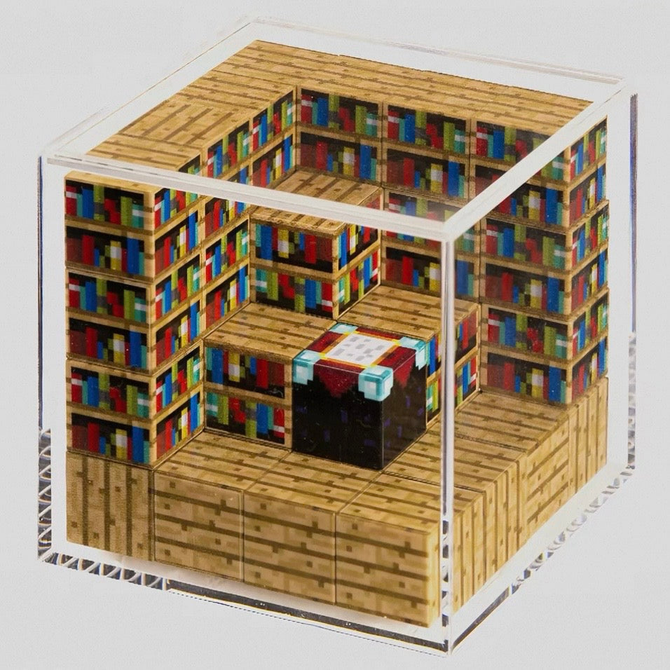 Minecraft Magnet Blocks DIY Diorama Kit
