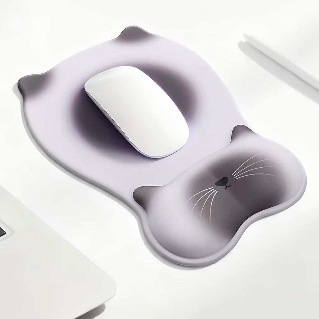Cozy Cat Mousepad Wrist Rest
