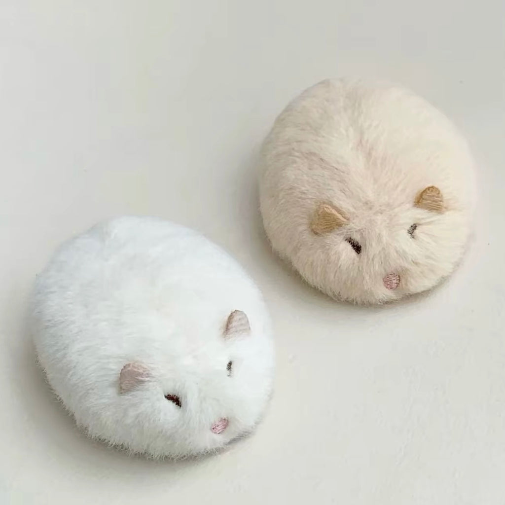 Hamster Plush Hair Clip