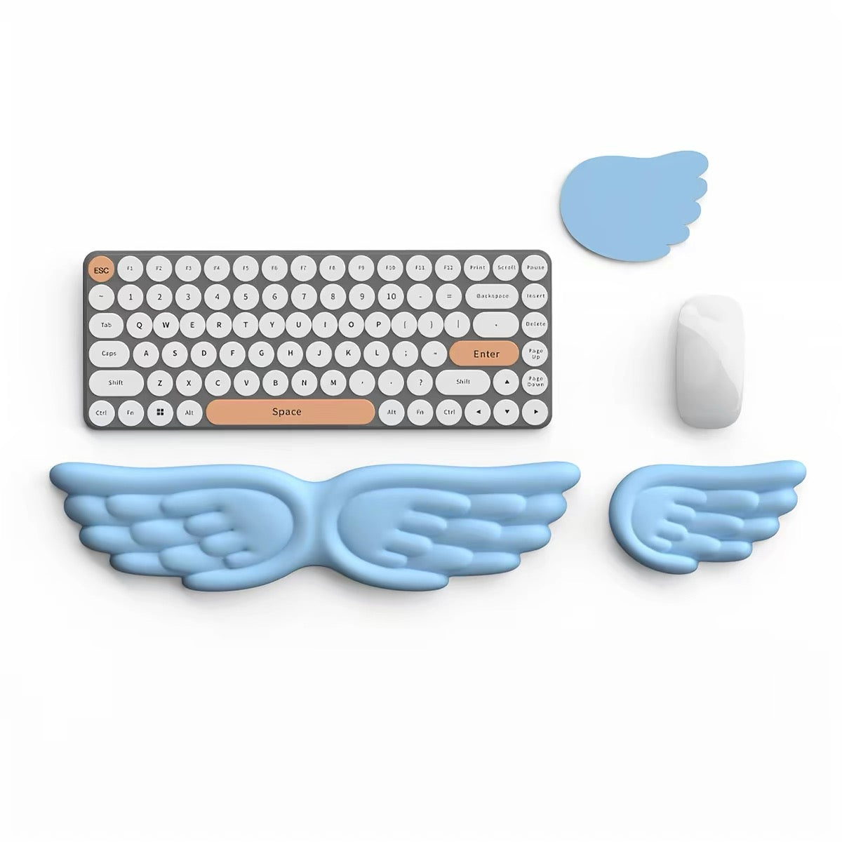 Angel Wings Wrist Rest & Mousepad
