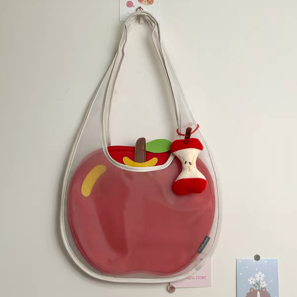 Apple Mesh Tote Bag