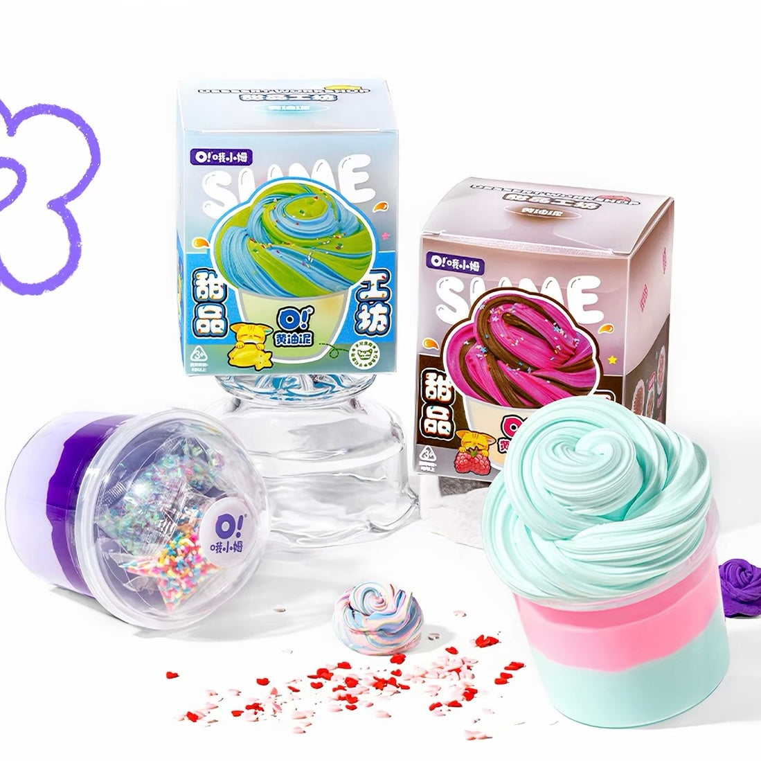 O!Slime ∙ Cupcake Combo
