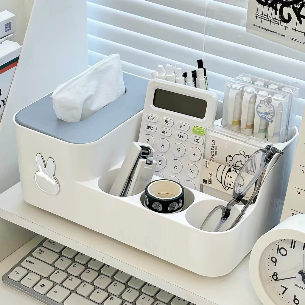 Bunny Motif 3-in-1 Desk Tidy