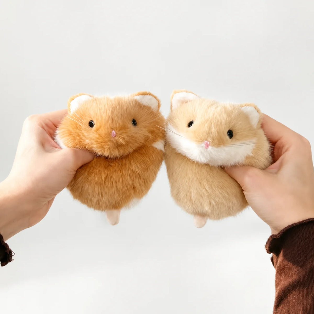 Hamster Plush Keychain