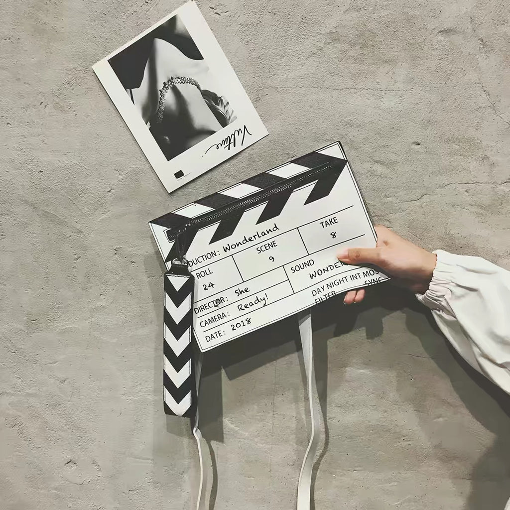 Clapboard Crossbody Bag