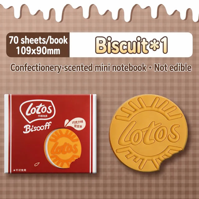 Scented Biscuit Notebooks