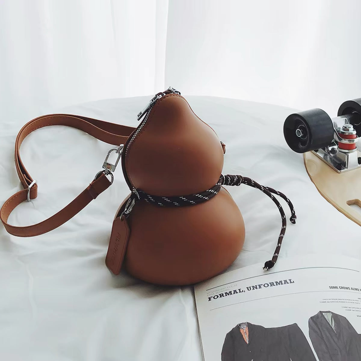 Gourd Crossbody Bag