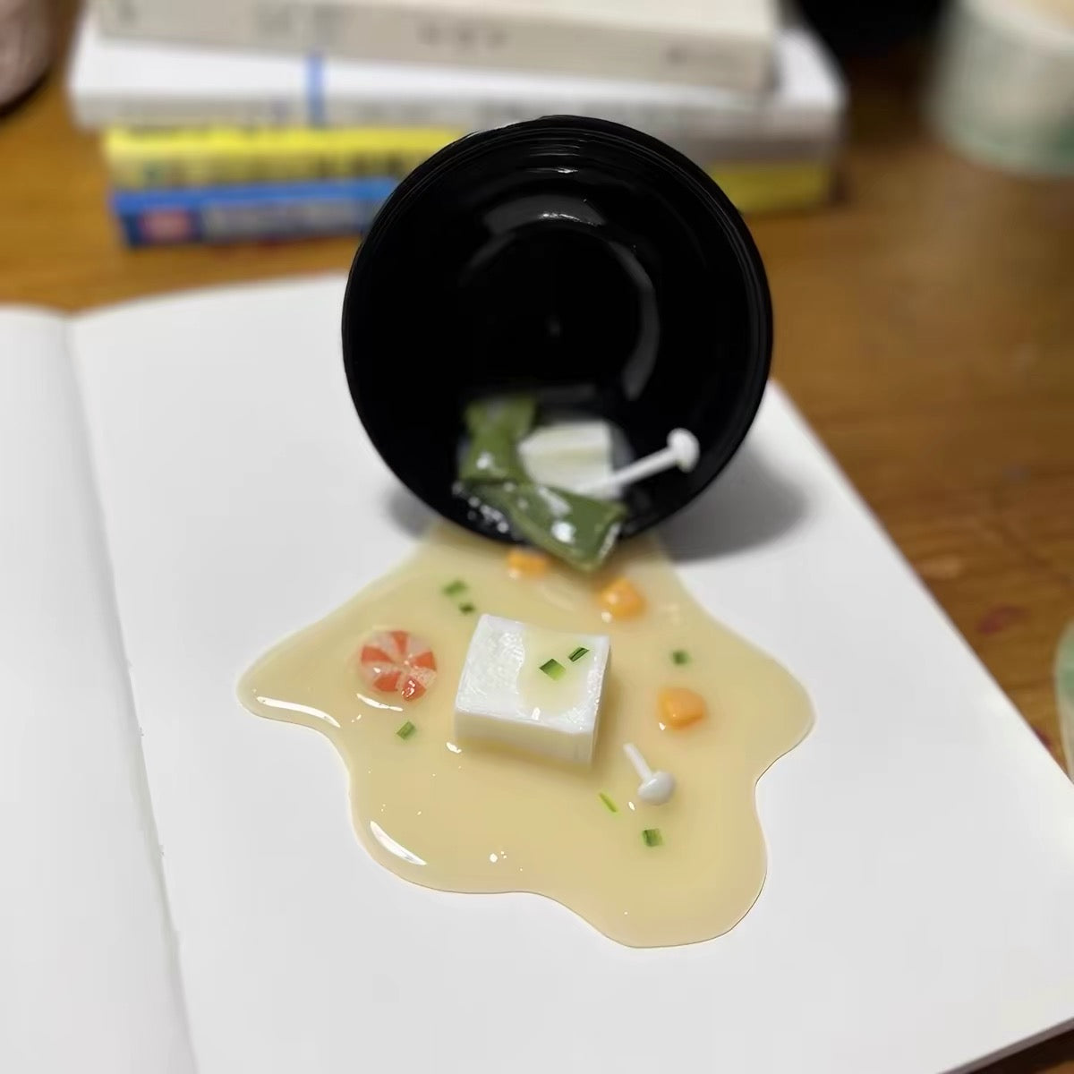 Cup Noodle Spill Phone Stand