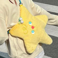 Star Plush Crossbody Bag