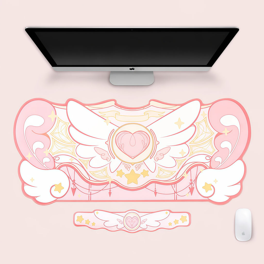 Star Wishes Desk Mat & Rest Set