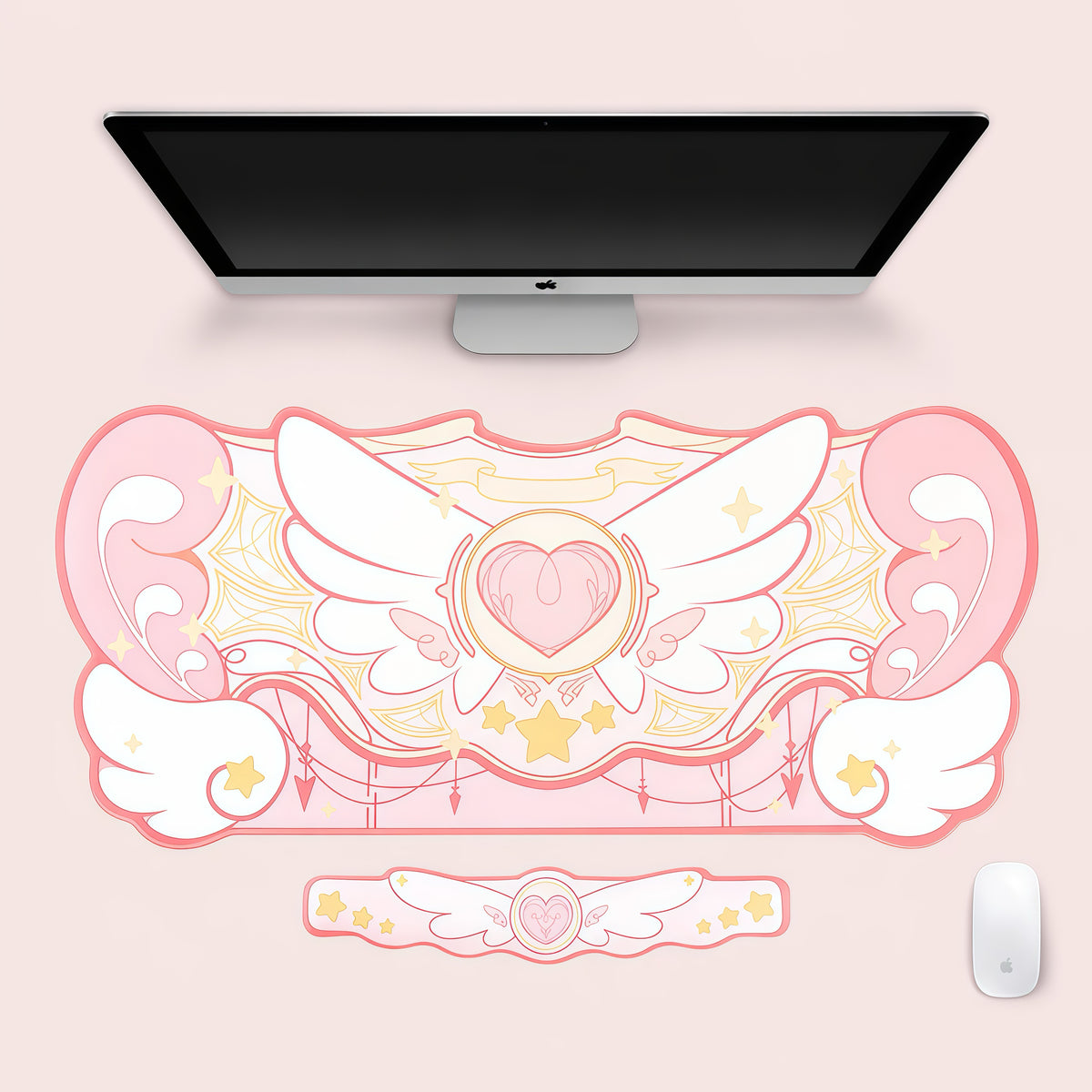 Star Wishes Desk Mat & Rest Set