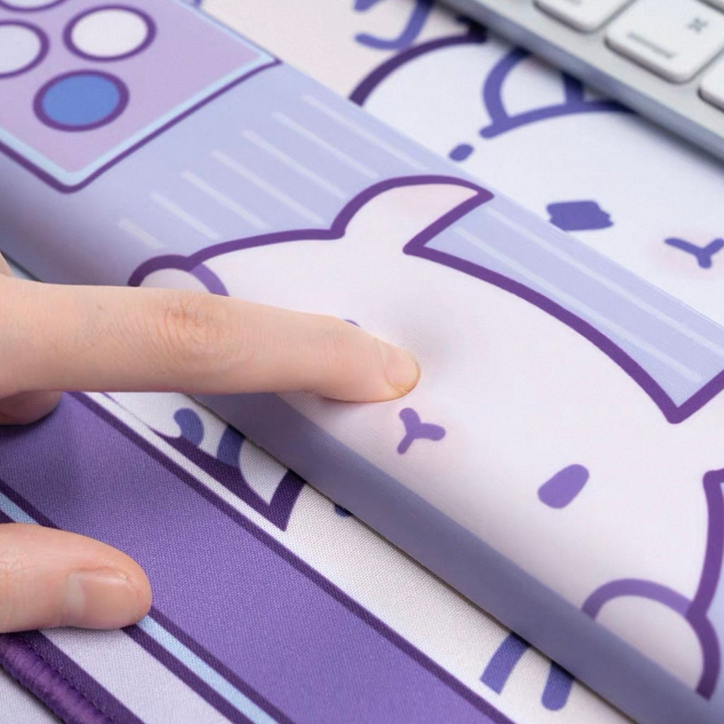 Bunny Console Desk Mat & Rest Set