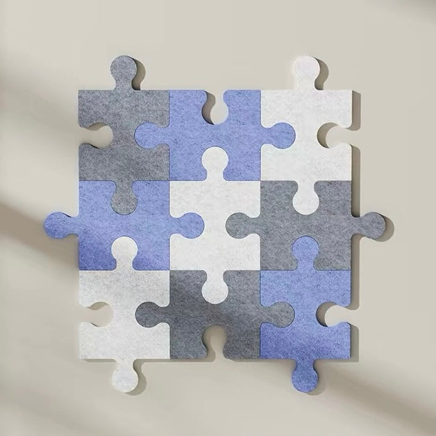 Puzzle Piece Felt Wall Pin Board