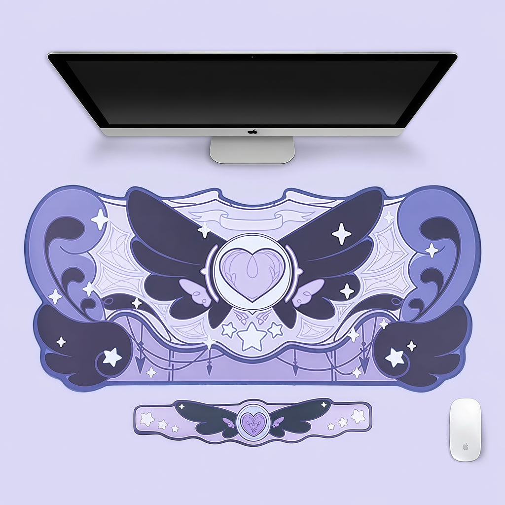 Dark Star Wishes Desk Mat & Rest Set