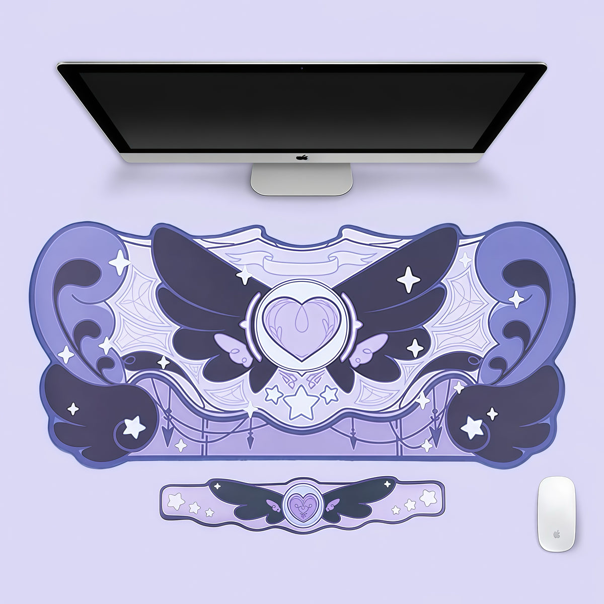Dark Star Wishes Desk Mat & Rest Set