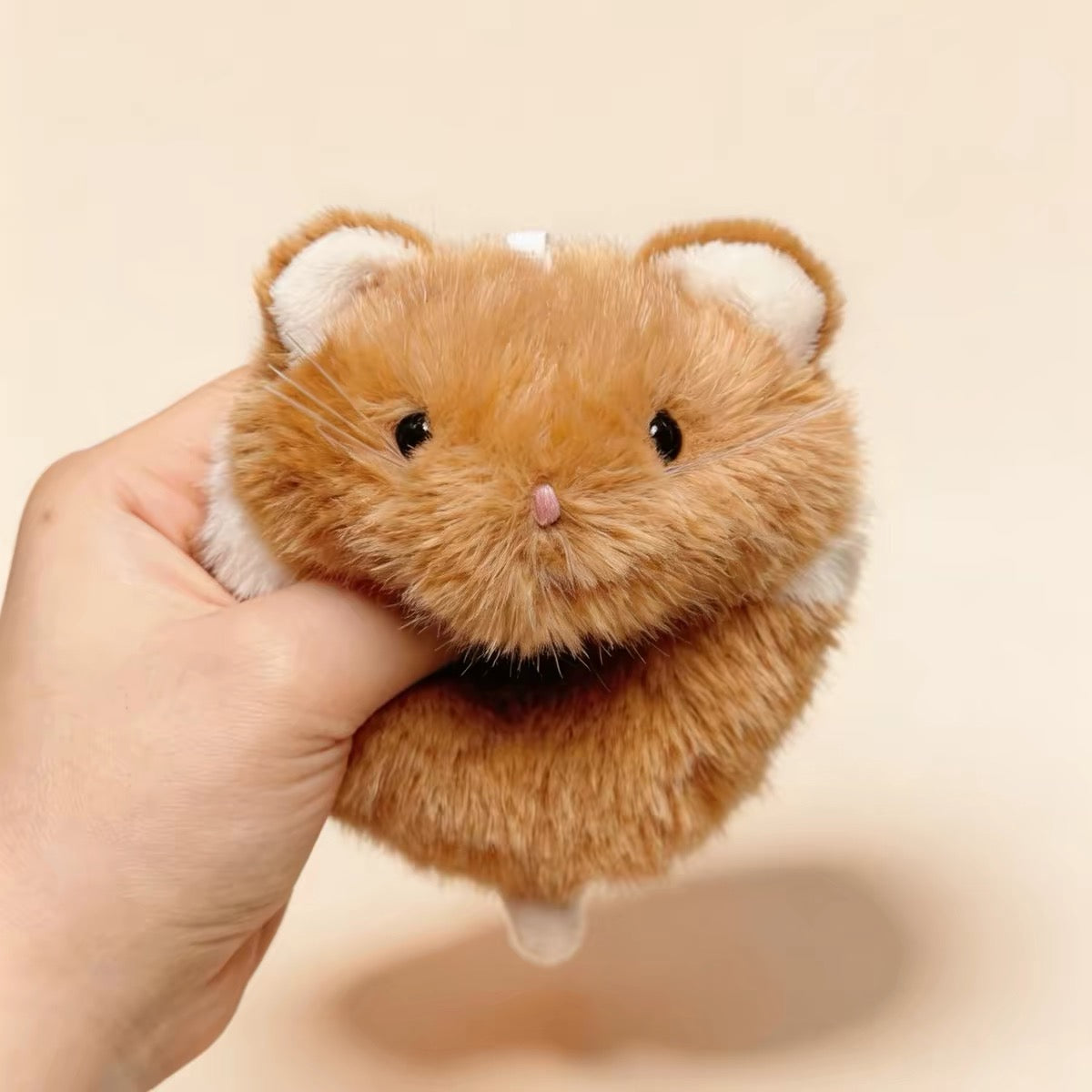 Hamster Plush Keychain